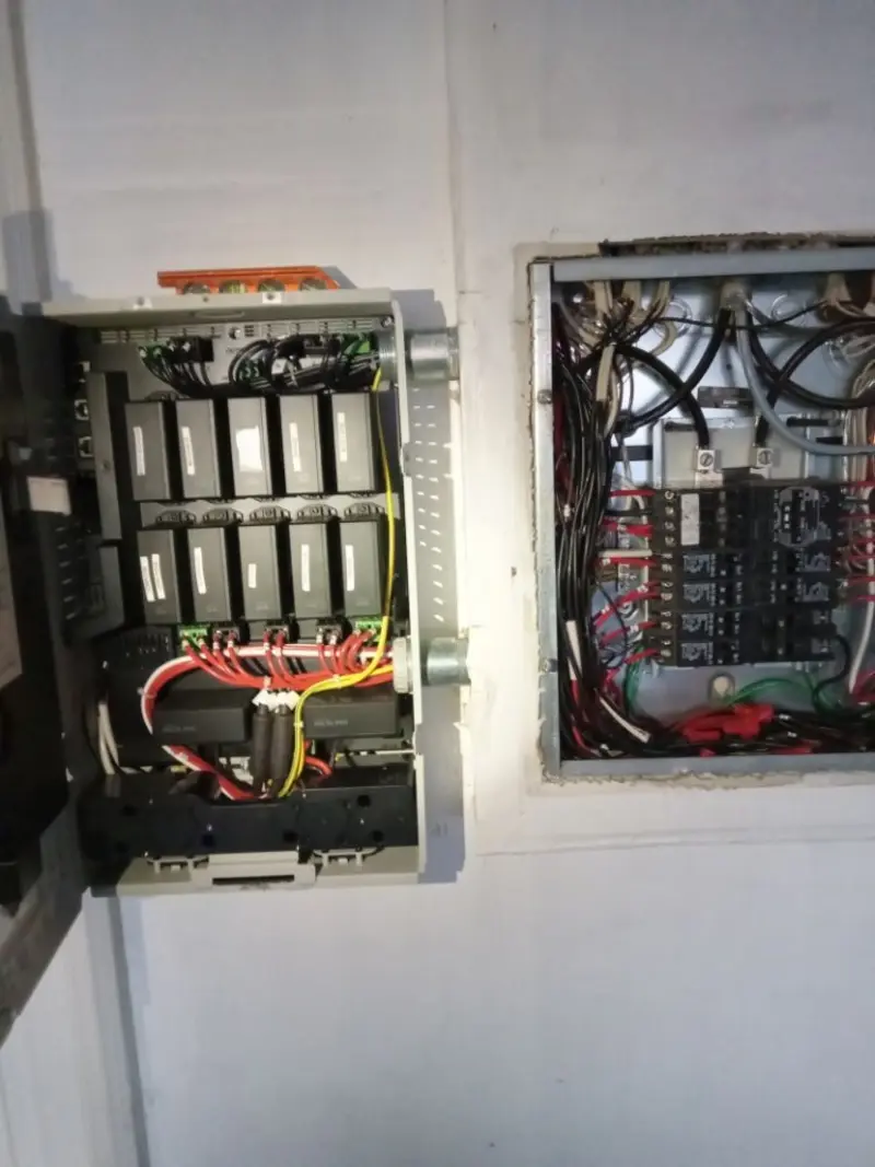 Electrical panel upgrade completed for Commercial Electrician Services in Austintown